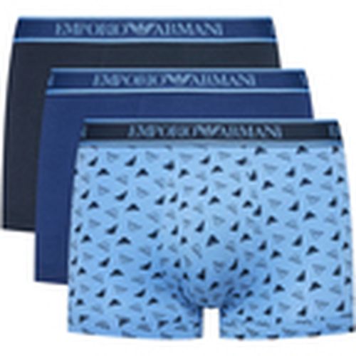 Boxer 3 PACK TRUNK 112130 4F717 para hombre - Emporio Armani EA7 - Modalova