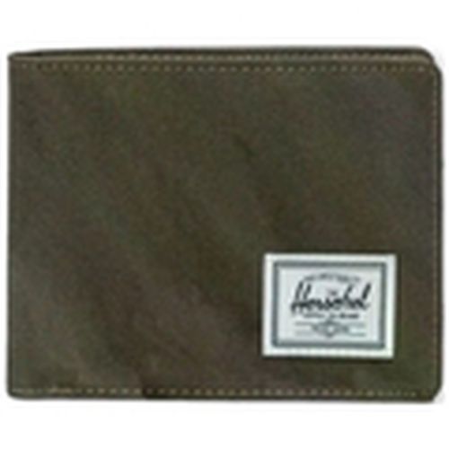 Cartera Roy + Coin Eco Wallet - Ivy Green para hombre - Herschel - Modalova