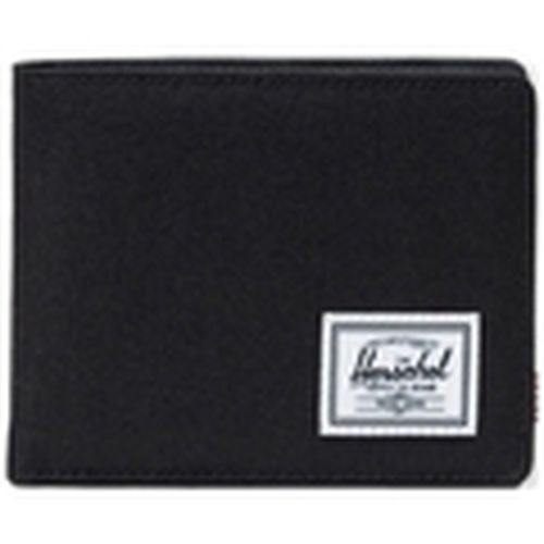 Cartera Roy + Coin Eco Wallet - Black para hombre - Herschel - Modalova