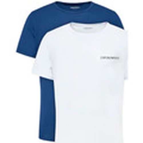 Camiseta Pack x2 Crew para hombre - Emporio Armani - Modalova