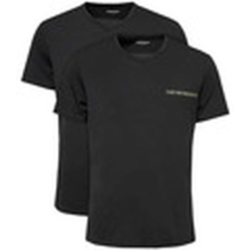 Camiseta Pack x2 Crew para hombre - Emporio Armani - Modalova