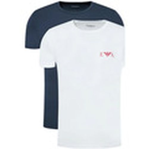 Camiseta Pack x2 Eagle para hombre - Emporio Armani - Modalova