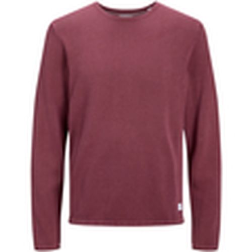 Jersey 12174001 JJELEO KNIT CREW NECK NOOS HAWTHORN ROSE para hombre - Jack & Jones - Modalova