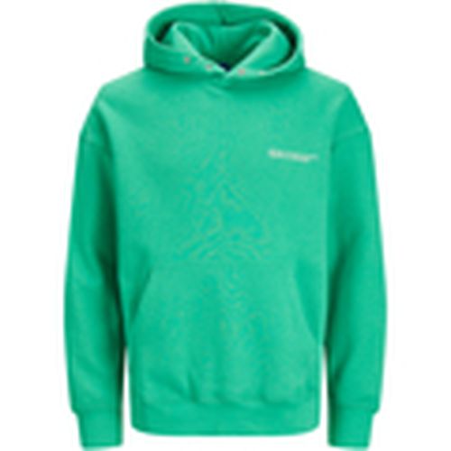 Jersey 12250600 JORVESTERBRO BACK SWEAT HOOD SN PLS HOLLY GREEN para hombre - Jack & Jones - Modalova