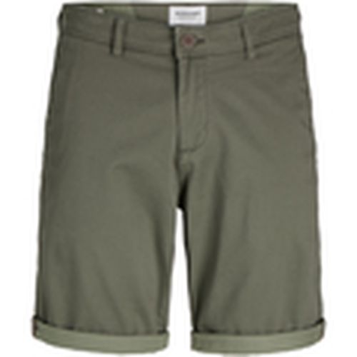 Short 12261618 JPSTBOWIE JJSHORT SA PRINTED PLS OLIVE NIGHT para hombre - Jack & Jones - Modalova