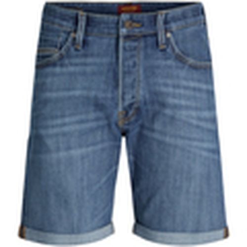 Short 12249092 JJICHRIS JJWOOD SHORTS GE 415 SN BLUE DENIM para hombre - Jack & Jones - Modalova