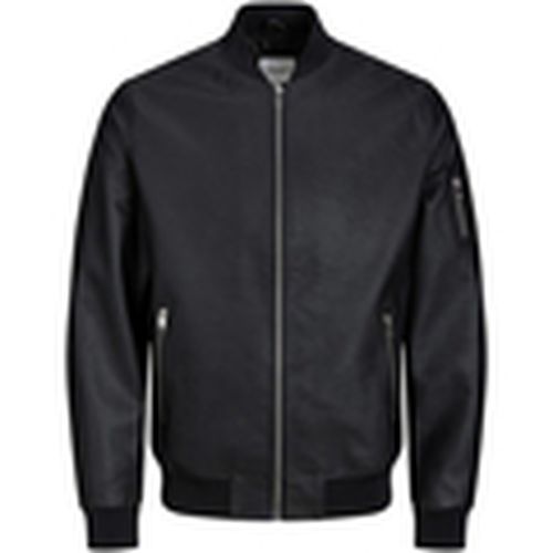 Cazadora 12245256 JJROCKY BOMBER BLACK para hombre - Jack & Jones - Modalova