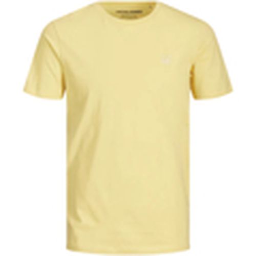 Camiseta 12256700 JJDENIM LOGO TEE SS O-NECK FRENCH VANILLA para hombre - Jack & Jones - Modalova