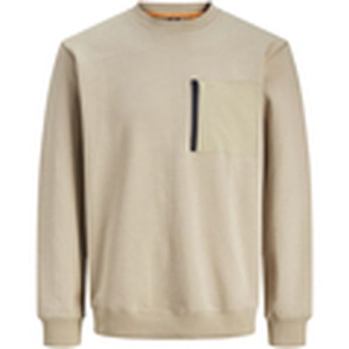 Jersey 12260006 JCOOUTDOOR SWEAT CREW NECK CROCKERY para hombre - Jack & Jones - Modalova