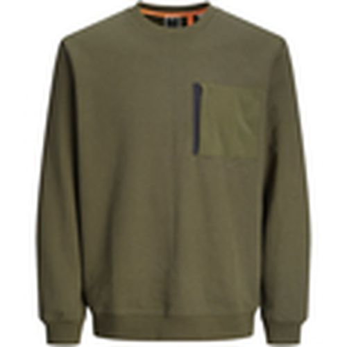 Jersey 12260006 JCOOUTDOOR SWEAT CREW NECK FOREST NIGHT para hombre - Jack & Jones - Modalova