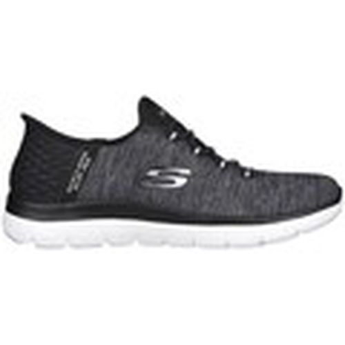 Deportivas Moda DEPORTIVA SLIP-INS SUMMITS DAZZLING HAZE NEGRA para mujer - Skechers - Modalova