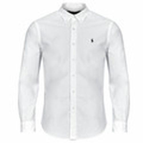 Camisa manga larga CHEMISE DROITE CUSTOM EN OXFORD LEGER para hombre - Polo Ralph Lauren - Modalova