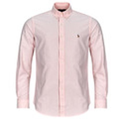 Camisa manga larga CHEMISE COUPE DROITE EN OXFORD para hombre - Polo Ralph Lauren - Modalova