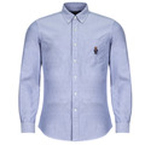 Camisa manga larga CHEMISE COUPE DROITE EN OXFORD para hombre - Polo Ralph Lauren - Modalova