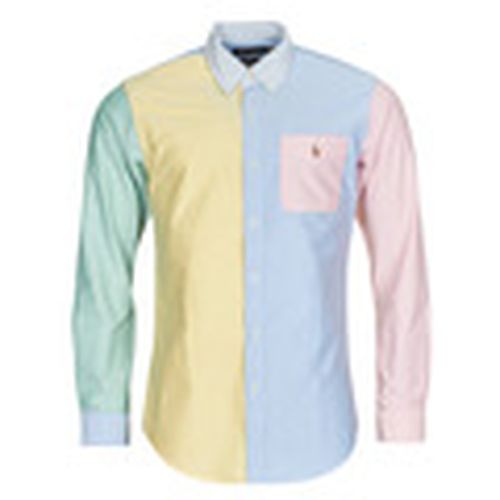 Camisa manga larga CHEMISE COUPE DROITE EN OXFORD para hombre - Polo Ralph Lauren - Modalova