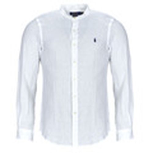 Camisa manga larga CHEMISE AJUSTEE SLIM FIT EN LIN COL MAO para hombre - Polo Ralph Lauren - Modalova