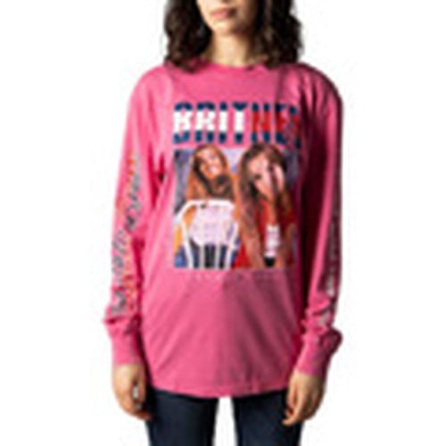 Jersey ABO TJW BRITNEY OVERSIZED LS TEE DW0DW13010 para mujer - Tommy Hilfiger - Modalova