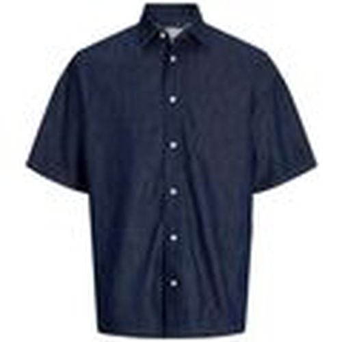 Camisa manga larga 12256708 TOKYO-BLUE DENIM para hombre - Jack & Jones - Modalova