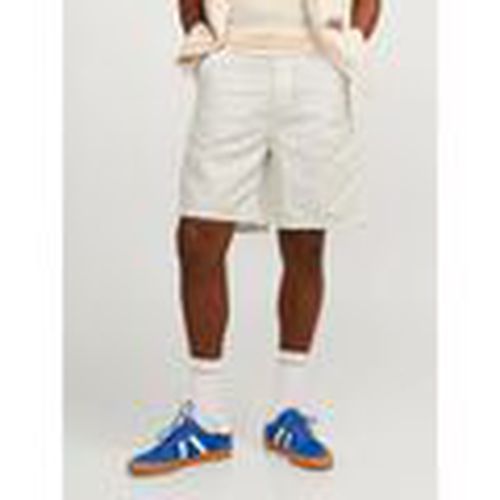 Short 12255496 CARPENTER LINEN-CLOUD DANCER para hombre - Jack & Jones - Modalova