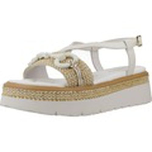 Sandalias SOLES 4 NAPPA LTH/RAFFIA para mujer - Stonefly - Modalova