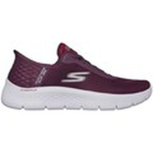 Deportivas Moda DEPORTIVA SLIP-INS GO WALK FLEX - GRAND ENTRY BURDEOS para mujer - Skechers - Modalova