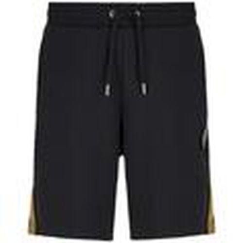 Short World Of Football Bermuda Shorts - Black para hombre - Ea7 Emporio Armani - Modalova