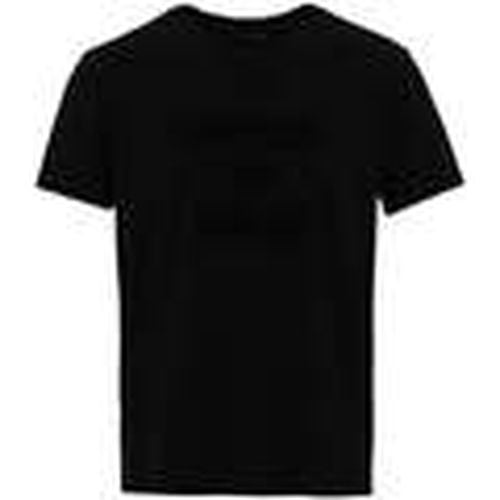 Tops y Camisetas Beach Woven Logo T-Shirt - Black para hombre - Emporio Armani - Modalova