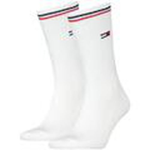 Calcetines 2 Pack Flag Small Logo Socks White para hombre - Tommy Hilfiger - Modalova