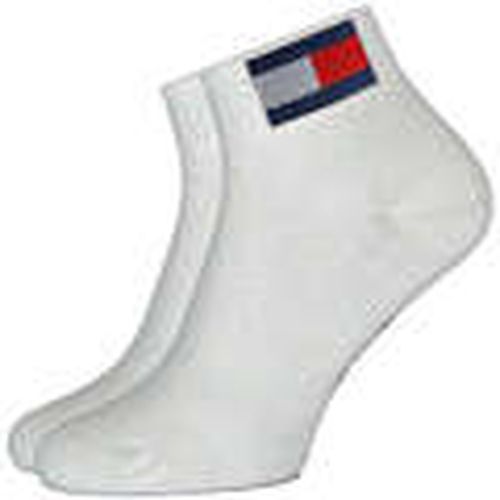 Calcetines Quarter Two Pack Flag Socks White para hombre - Tommy Hilfiger - Modalova