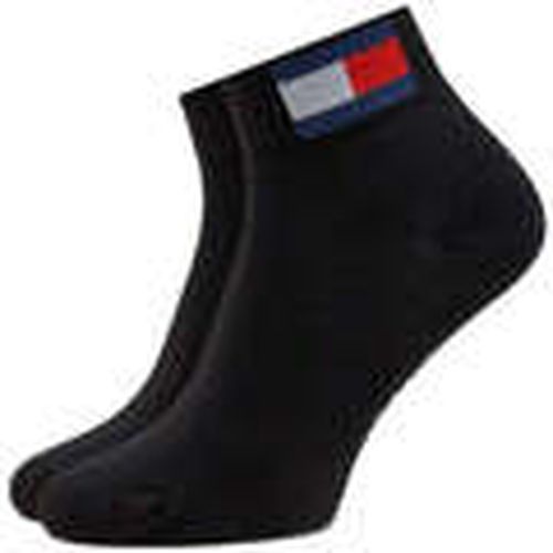 Calcetines Quarter Two Pack Flag Socks Black para hombre - Tommy Hilfiger - Modalova