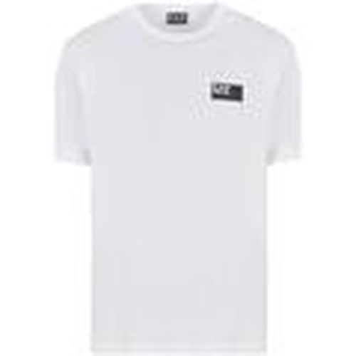 Tops y Camisetas Visibility Crew T-Shirt White para hombre - Ea7 Emporio Armani - Modalova