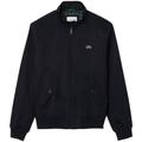 Cazadora Waterproof Twill Harrington Jacket Navy Blue para hombre - Lacoste - Modalova