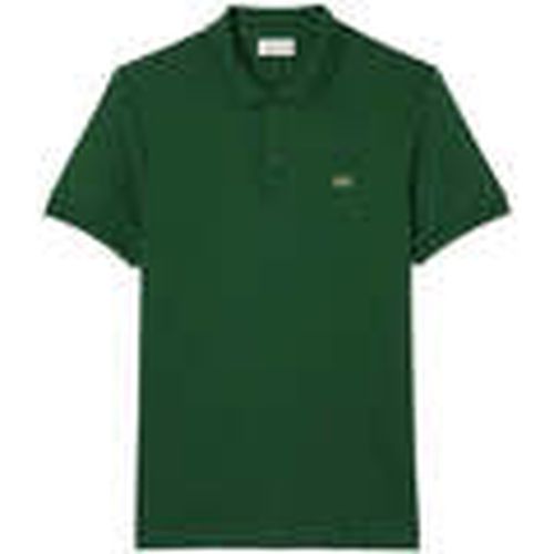 Tops y Camisetas Regular Fit Cotton Pima Polo Shirt Pine Green para hombre - Lacoste - Modalova