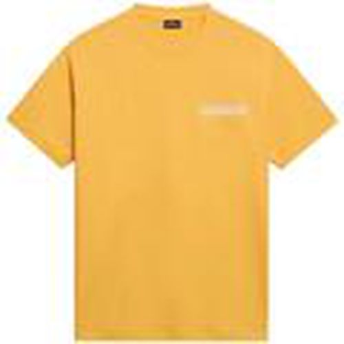 Tops y Camisetas S Boyd T-Shirt Yellow Kumquat para hombre - Napapijri - Modalova