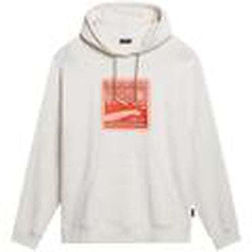 Jersey B Boyd Hoodie White Whisper para hombre - Napapijri - Modalova