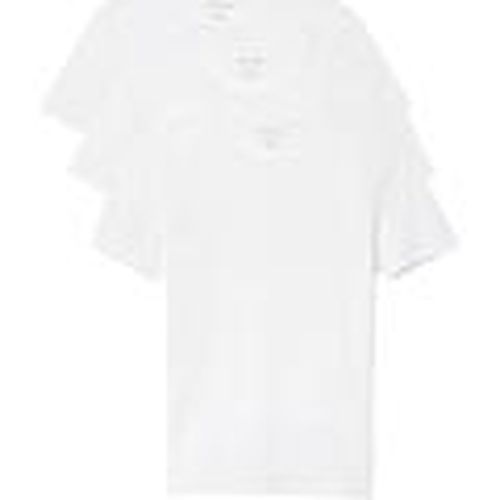 Tops y Camisetas Lounge 3 Pack Plain Cotton T-Shirt White para hombre - Lacoste - Modalova