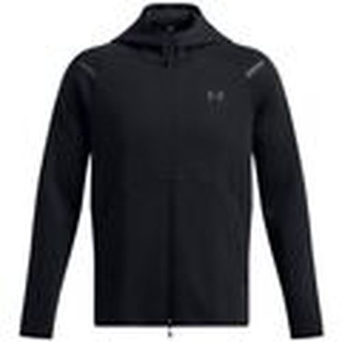 Jersey Sudadera Unstoppable Fleece Full-Zip Hombre Black para hombre - Under Armour - Modalova