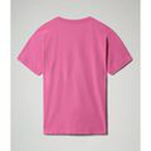 Tops y Camisetas S-BOX SS 1 - NP0A4FF5-PR1 PINK SUPER para mujer - Napapijri - Modalova