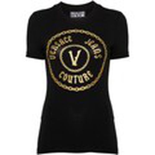 Polo 77HAHT02-CJ03T para mujer - Versace Jeans Couture - Modalova