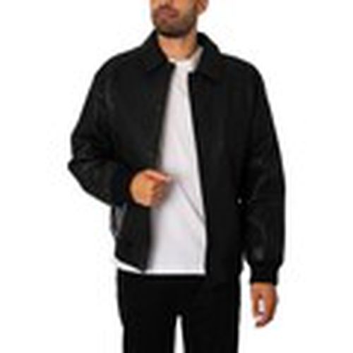 Cazadora de cuero Chaqueta de cuero Larston para hombre - BOSS - Modalova