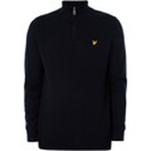 Jersey Jersey De Punto Con Cremallera De Un Cuarto De Marino para hombre - Lyle & Scott - Modalova