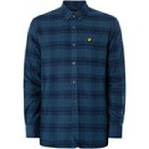 Camisa manga larga Camisa De Franela Con Cuadros Tonales para hombre - Lyle & Scott - Modalova