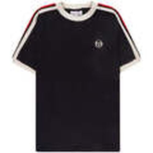 Tops y Camisetas Hadow Ringer T-Shirt Black para hombre - Sergio Tacchini - Modalova