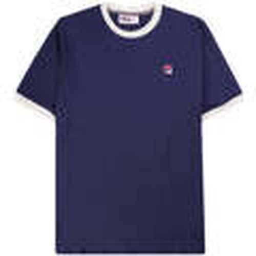 Tops y Camisetas Marconi T-Shirt Navy/Gardenia para hombre - Fila - Modalova