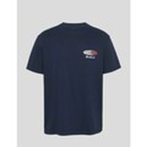 Camiseta CAMISETA EXPEDITION GLOBE TEE C1G NAVY para hombre - Tommy Jeans - Modalova