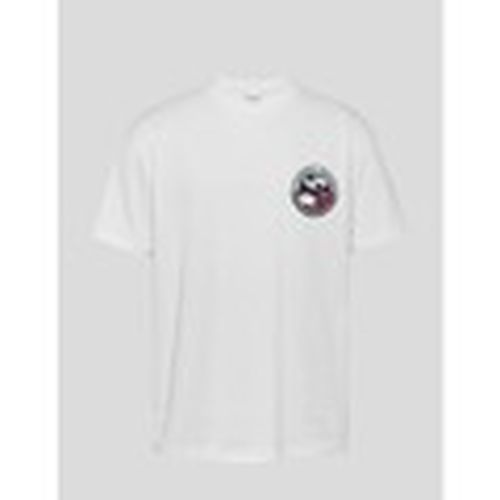 Camiseta CAMISETA PREP COMPASS TEE YBR WHITE para hombre - Tommy Jeans - Modalova