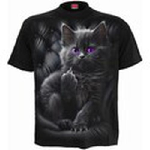 Camiseta manga larga Cattitude para hombre - Spiral - Modalova