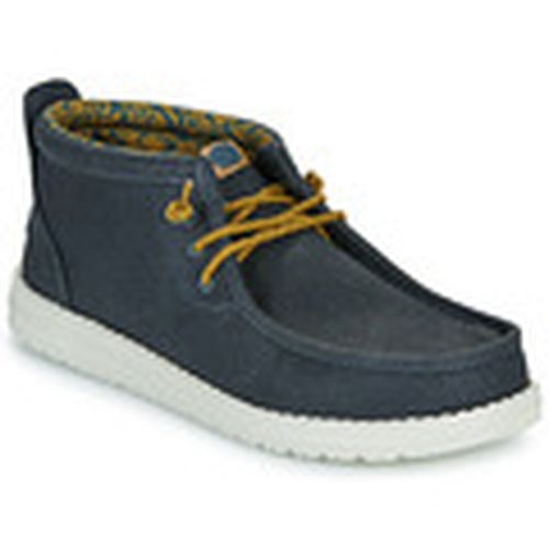 Zapatos Wally Mid Waxed Canvas para hombre - HEYDUDE - Modalova