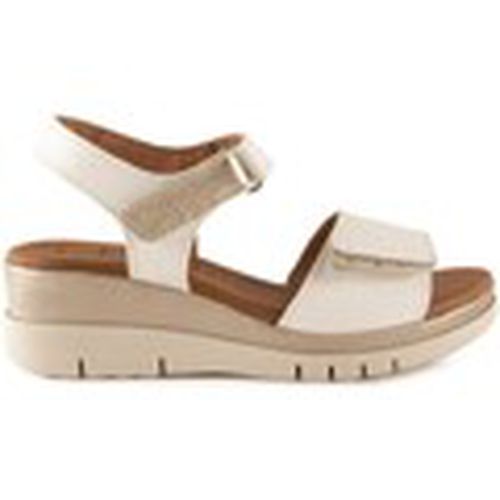 Sandalias Sandalias blancas de piel con cuña by para mujer - Tekila - Modalova