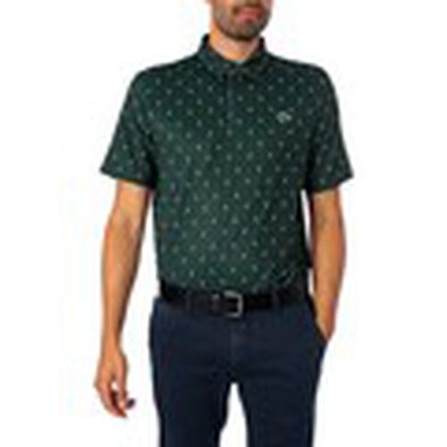 Polo Polo de golf estampado anti-UV para hombre - Lacoste - Modalova